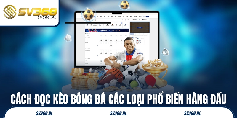 Cách đọc kèo bóng đá các loại phổ biến hàng đầu